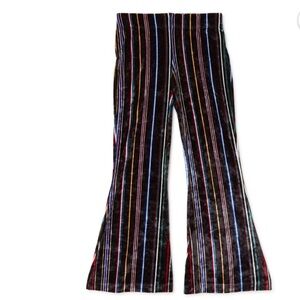 Wonder Nation Girls Fashion Velvet Flare Pant, Size XS (4-5) NEW